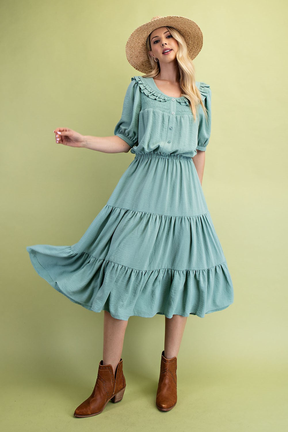 Wendy Midi Dress | Anatomy Clothing Co. MEDIUM Wendy Midi Dress | Anatomy Clothing Co. MEDIUM