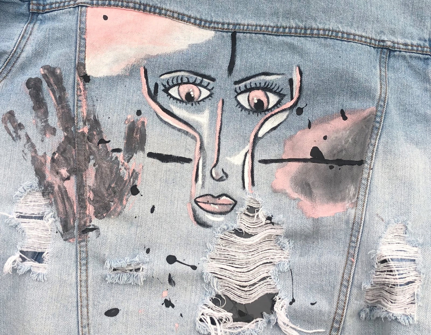 Up-cycling With Paints
