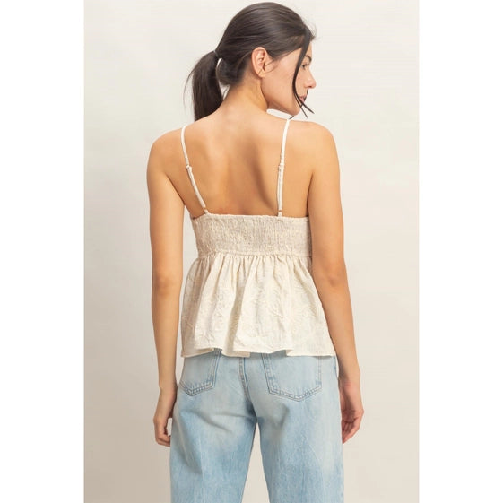 Sweet Meadow Set - Cream-sets-Anatomy Clothing Boutique in Brenham, Texas