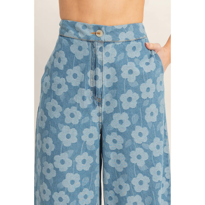Sunny Bloom Pants-Bottoms and Jeans-Anatomy Clothing Boutique in Brenham, Texas
