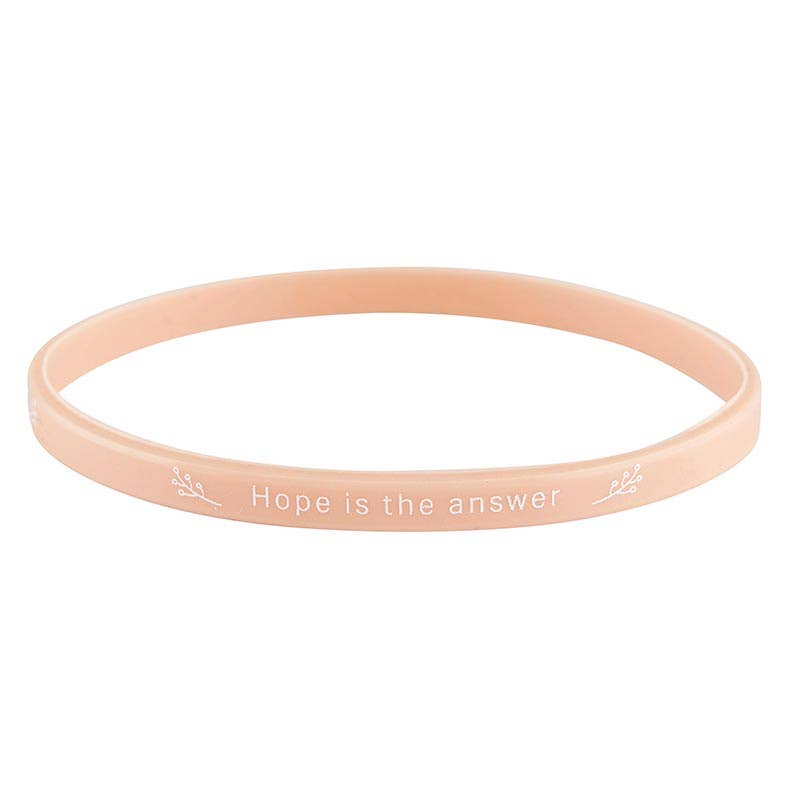 Silicone Bracelet God Is Faithful 4pk-Anatomy Clothing Boutique in Brenham, Texas