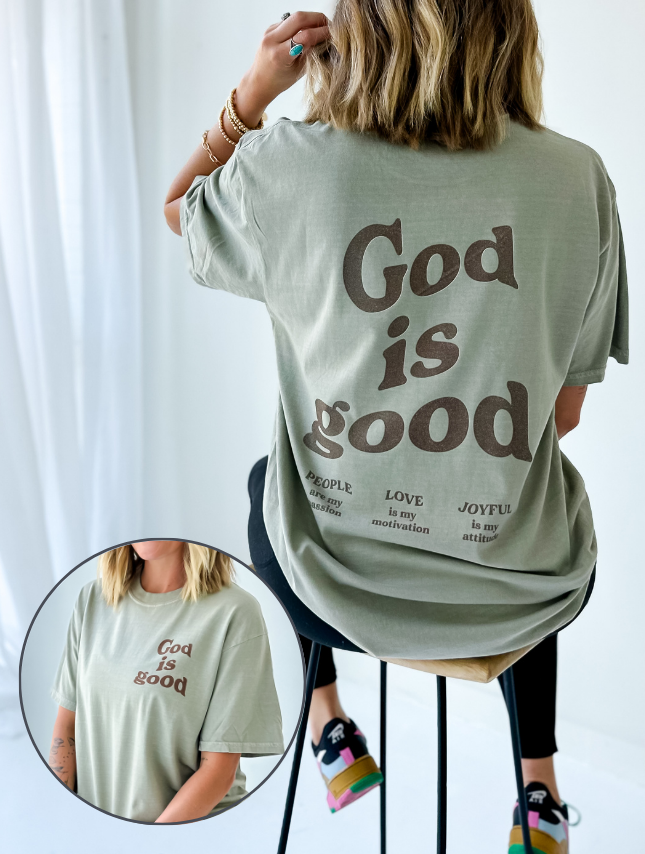 God Is Good Tee-Tops-Anatomy Clothing Boutique in Brenham, Texas