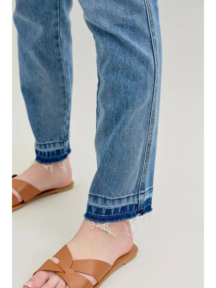 Rigid Boyfriend Jean JUDY BLUE-Bottoms and Jeans-Anatomy Clothing Boutique in Brenham, Texas