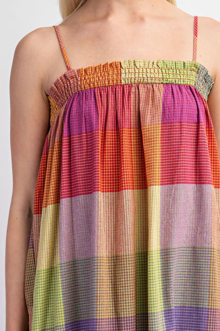 Sunset Picnic Midi Dress