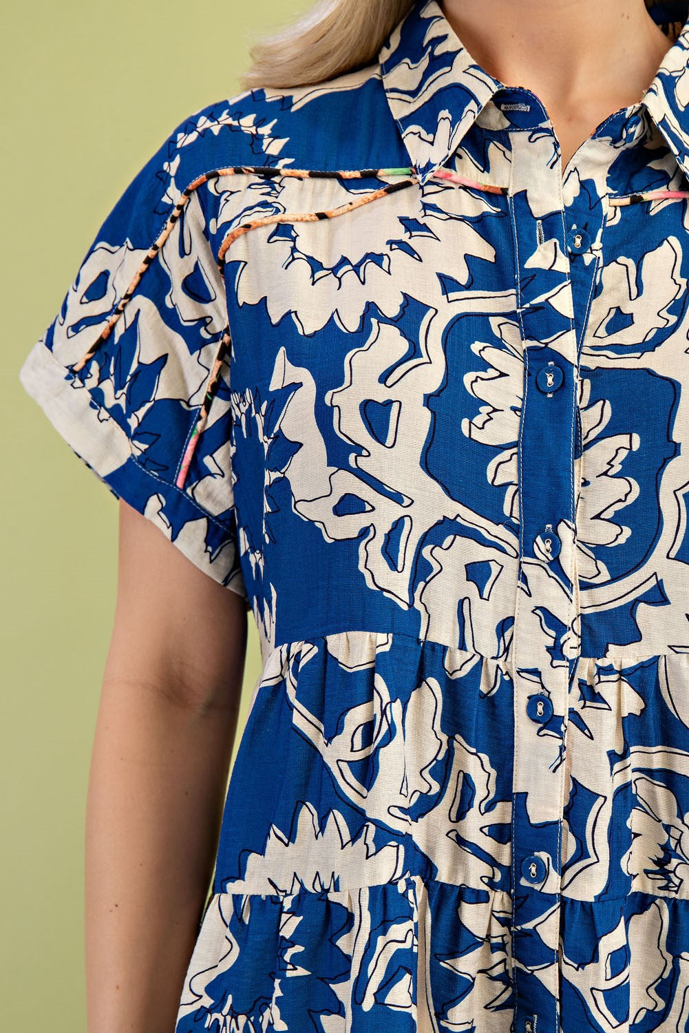 Blaze Shirt Dress-Dresses-Anatomy Clothing Boutique in Brenham, Texas
