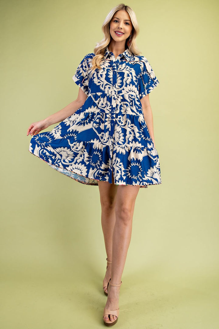 Blaze Shirt Dress-Dresses-Anatomy Clothing Boutique in Brenham, Texas