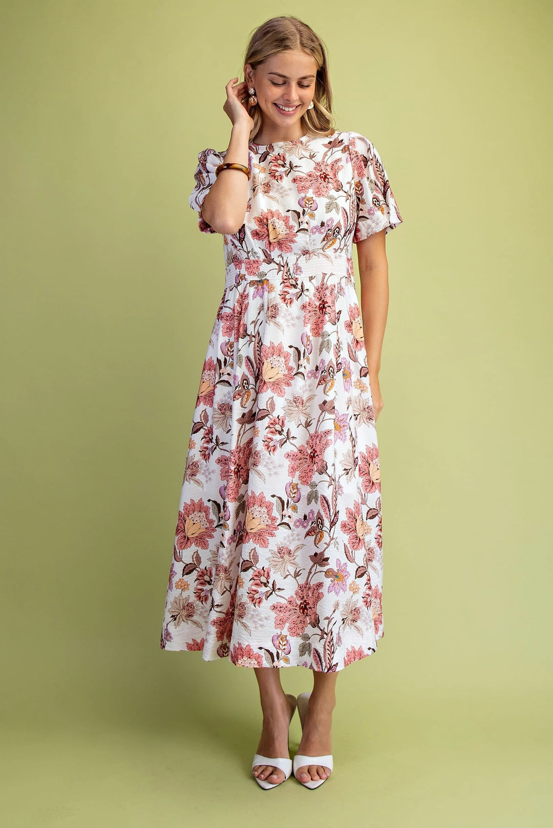 Blossom Lane Midi Dress