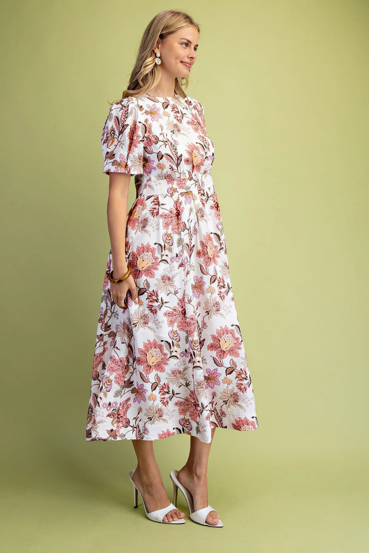 Blossom Lane Midi Dress