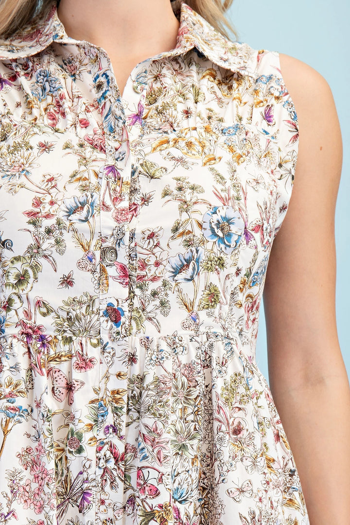 Secret Garden Midi Dress