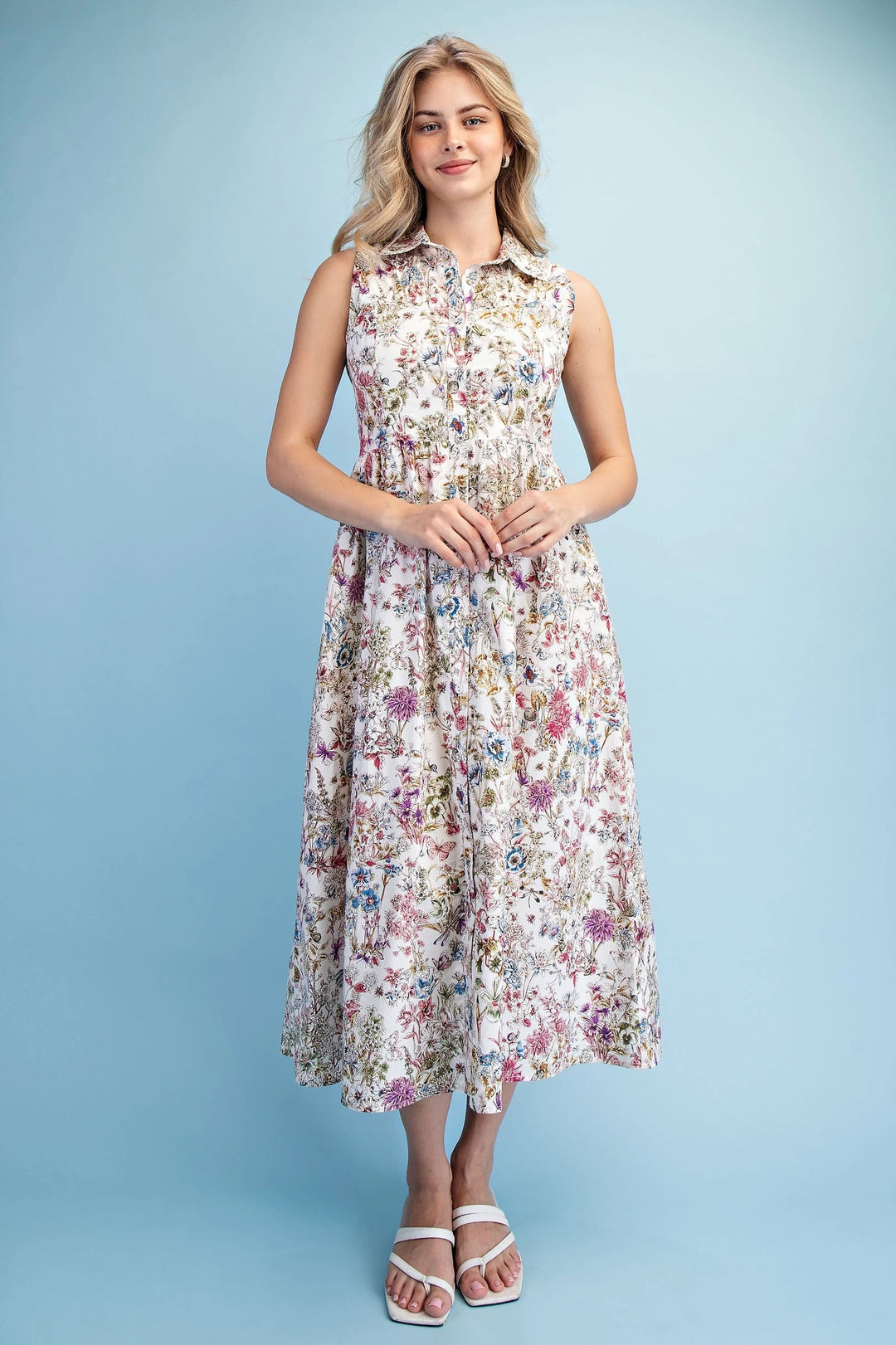 Secret Garden Midi Dress