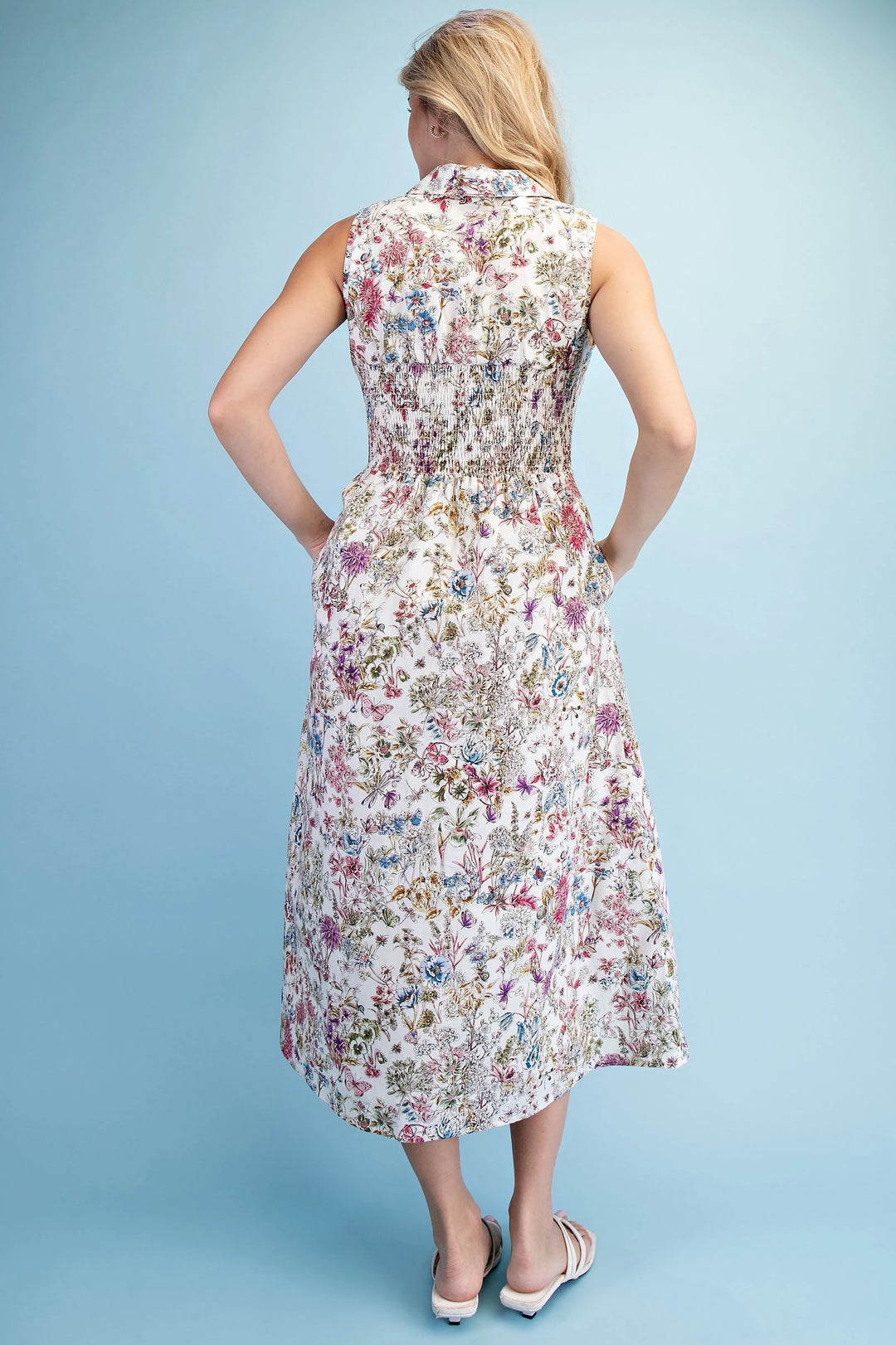 Secret Garden Midi Dress