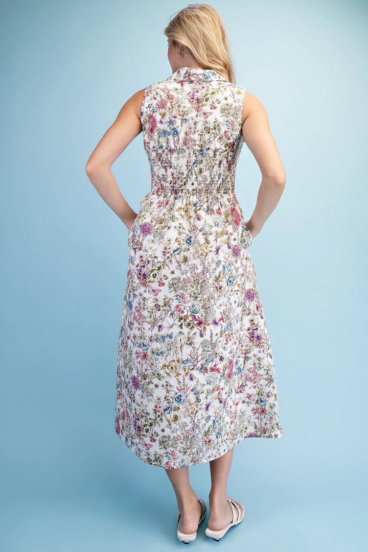 Secret Garden Midi Dress