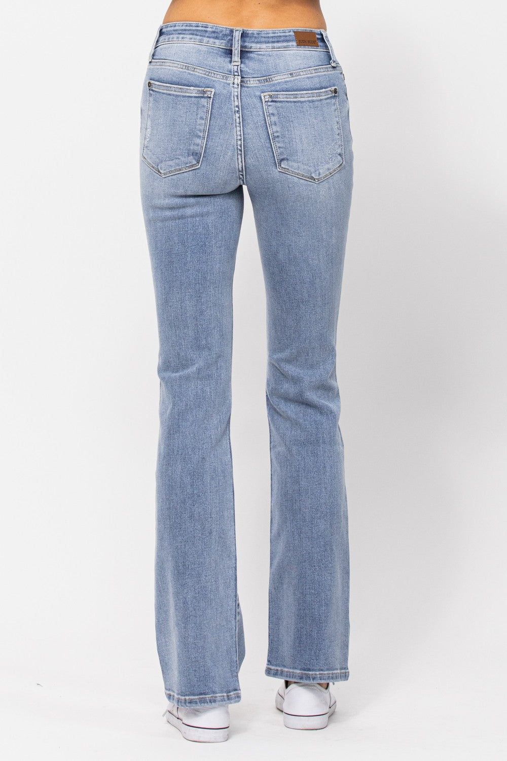 Mid Rise Boot Cut Jean JUDY BLUE-Bottoms and Jeans-Anatomy Clothing Boutique in Brenham, Texas