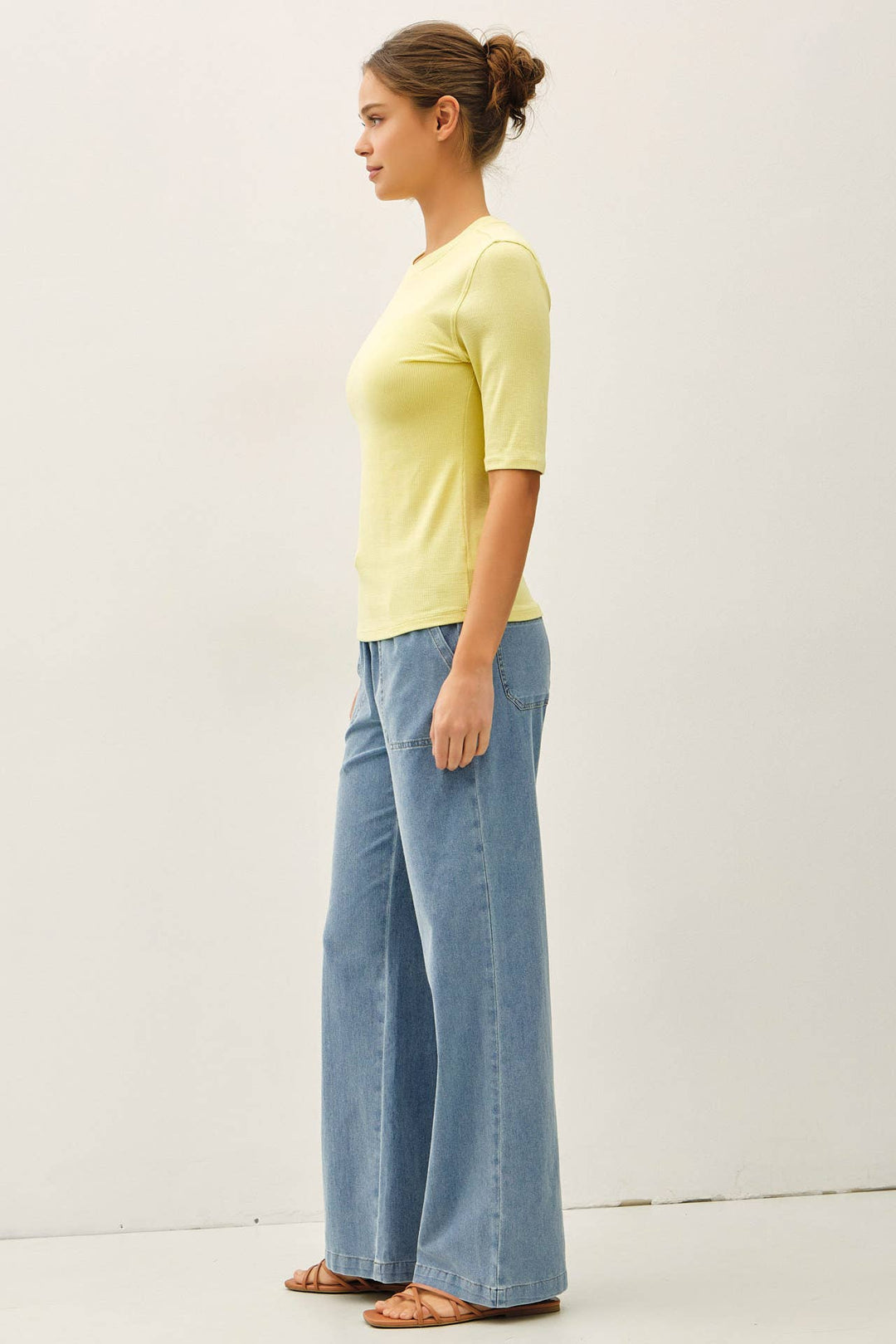 Slow Mornings Pull On Pants-Bottoms and Jeans-Anatomy Clothing Boutique in Brenham, Texas