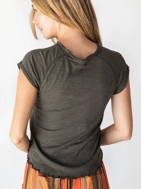 The Lily Tee NATURAL LIFE-Tops-Anatomy Clothing Boutique in Brenham, Texas