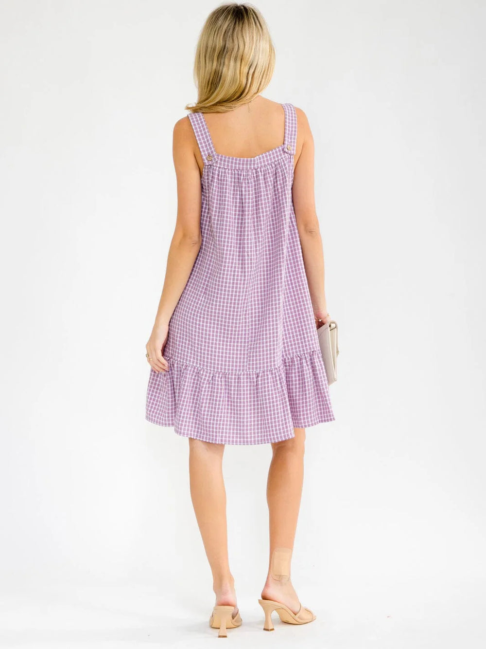 Lavender Haze Picnic Dress-Dresses-Anatomy Clothing Boutique in Brenham, Texas
