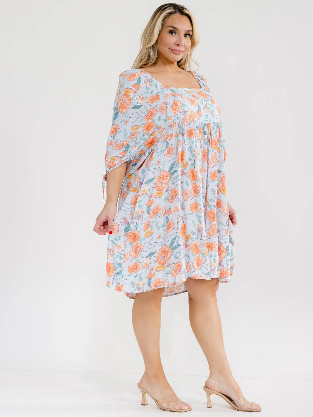 August Blossom Pocket Dress [Curvy]