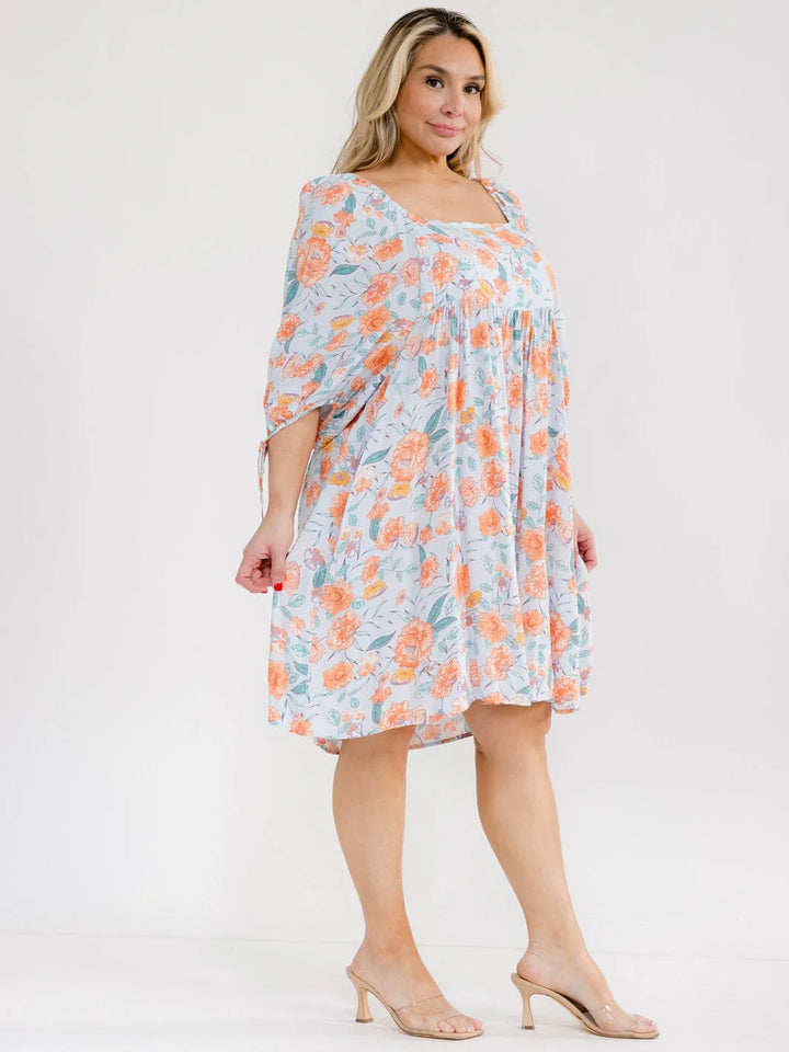 August Blossom Pocket Dress [Curvy]