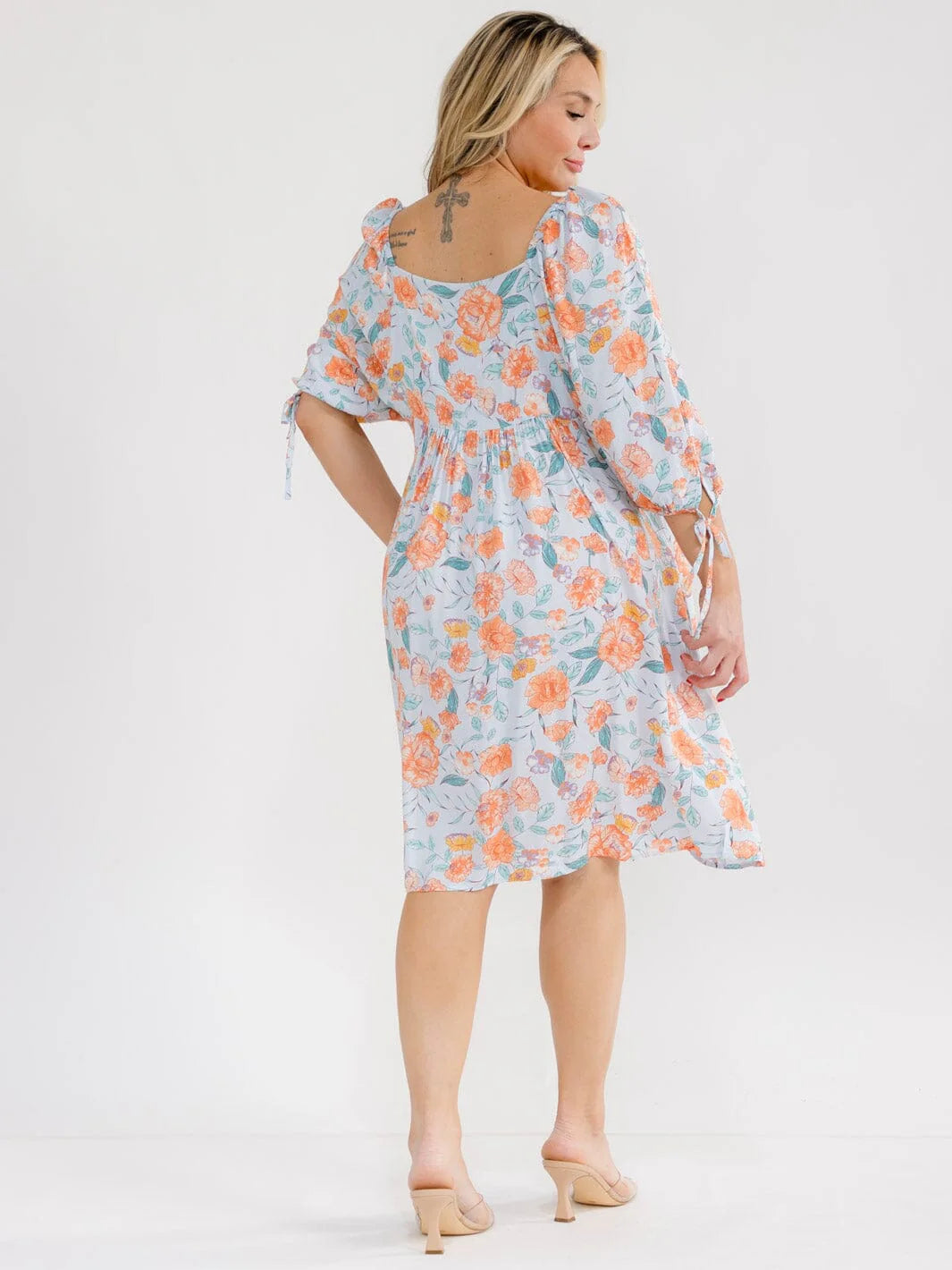 August Blossom Pocket Dress [Curvy]
