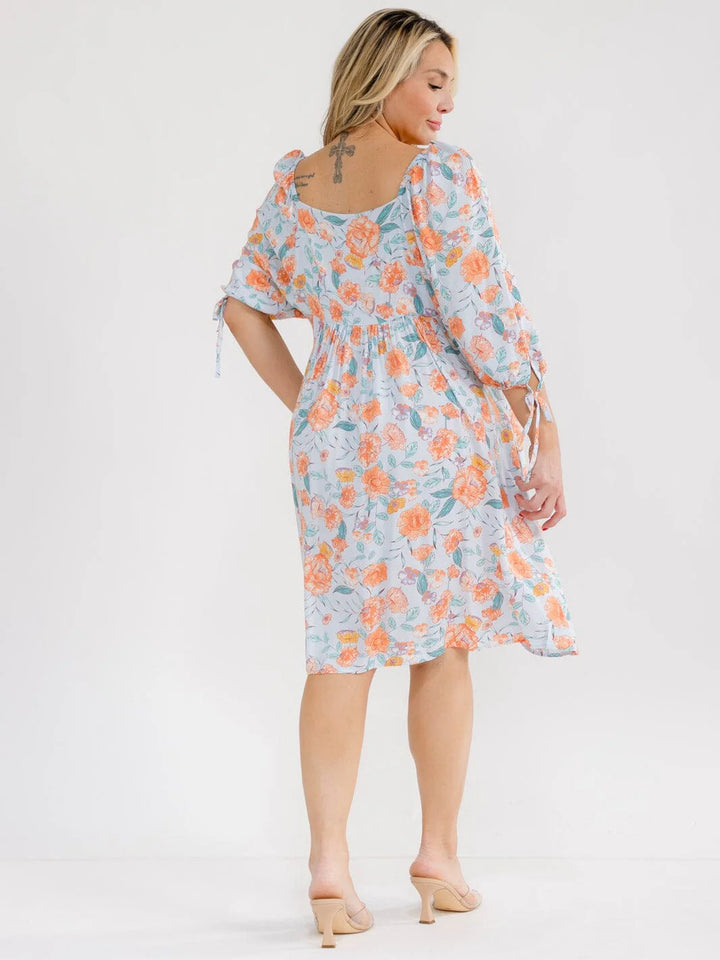 August Blossom Pocket Dress [Curvy]