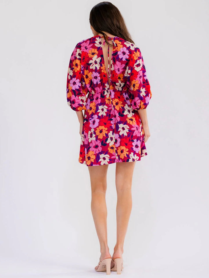 Wildest Bloom Mini Dress