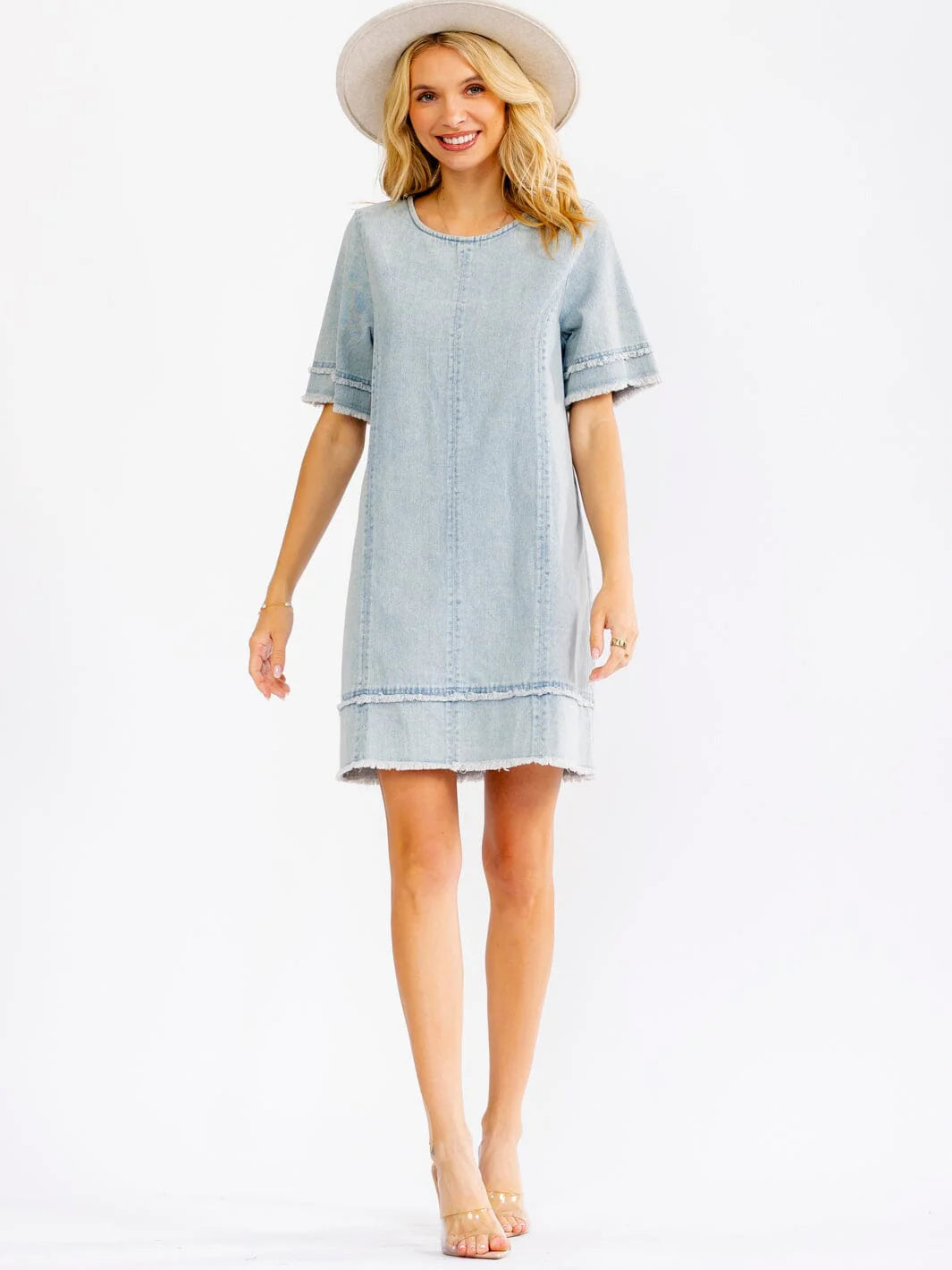 Coastal Breeze Denim Dress