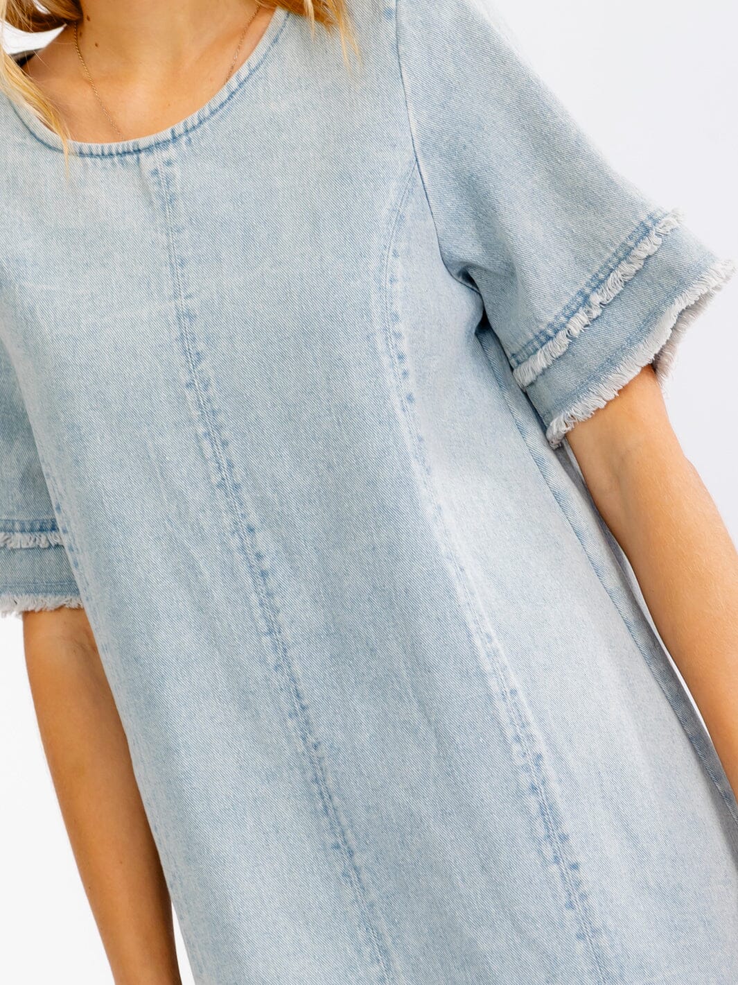 Coastal Breeze Denim Dress