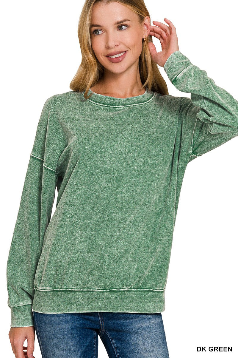 Better Half Terry Pullover-Tops-Anatomy Clothing Boutique in Brenham, Texas