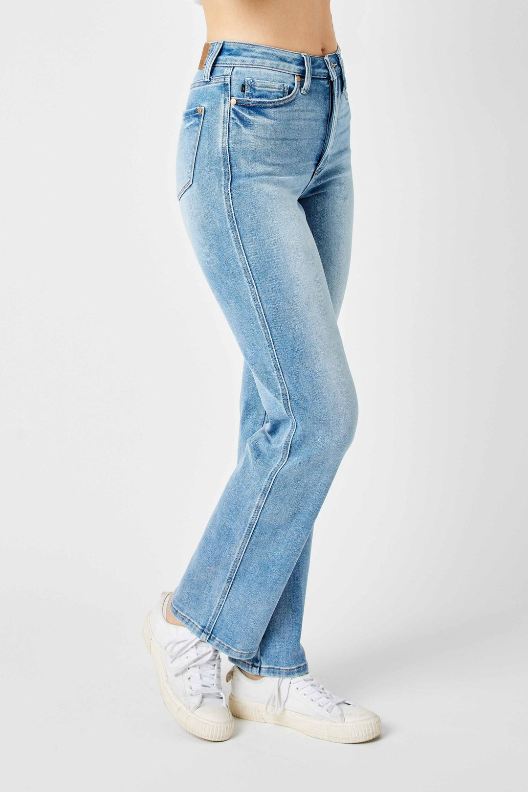 High Rise Tummy Control Jean JUDY BLUE-Bottoms and Jeans-Anatomy Clothing Boutique in Brenham, Texas