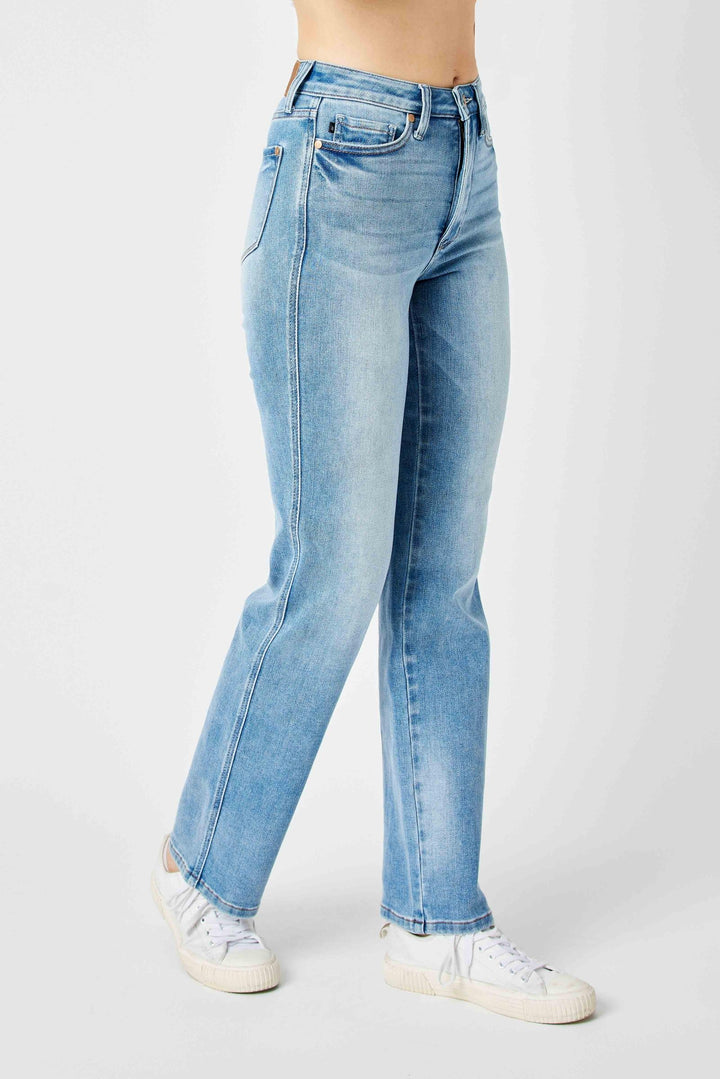 High Rise Tummy Control Jean JUDY BLUE-Bottoms and Jeans-Anatomy Clothing Boutique in Brenham, Texas