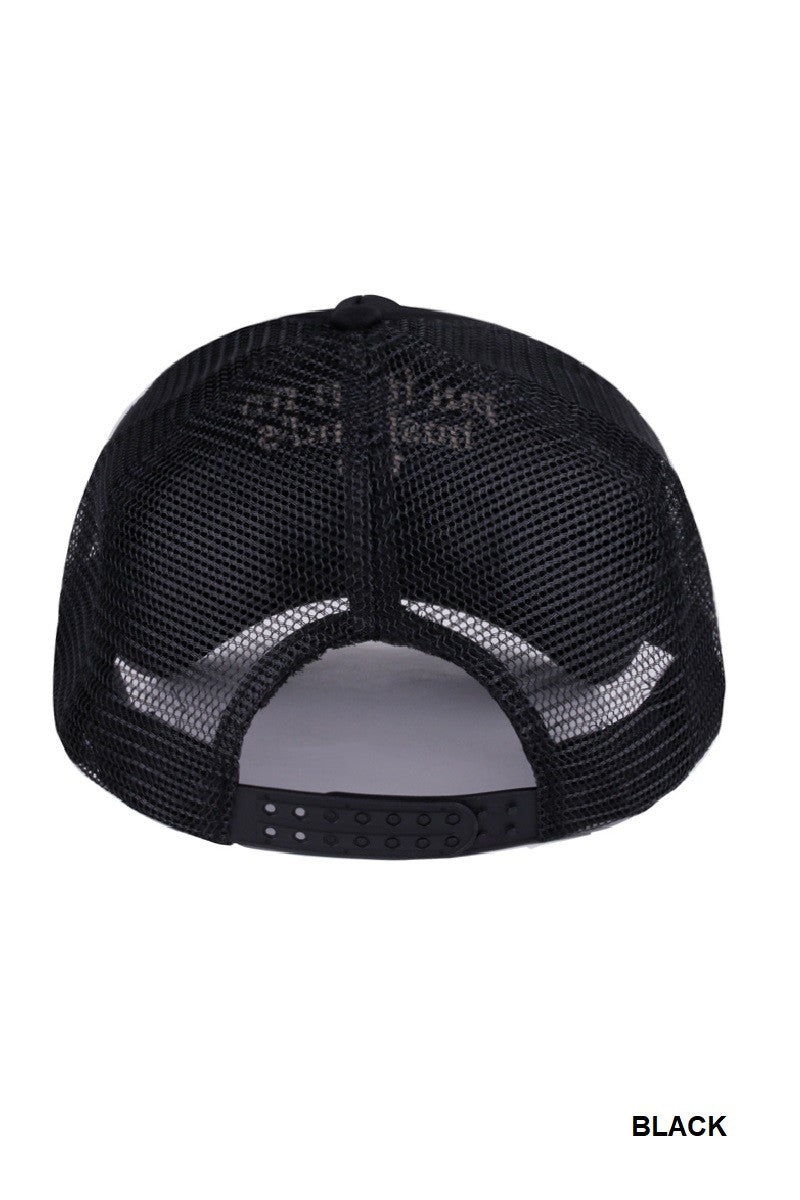 God is Good Mesh Trucker Hat-Accessories-Anatomy Clothing Boutique in Brenham, Texas