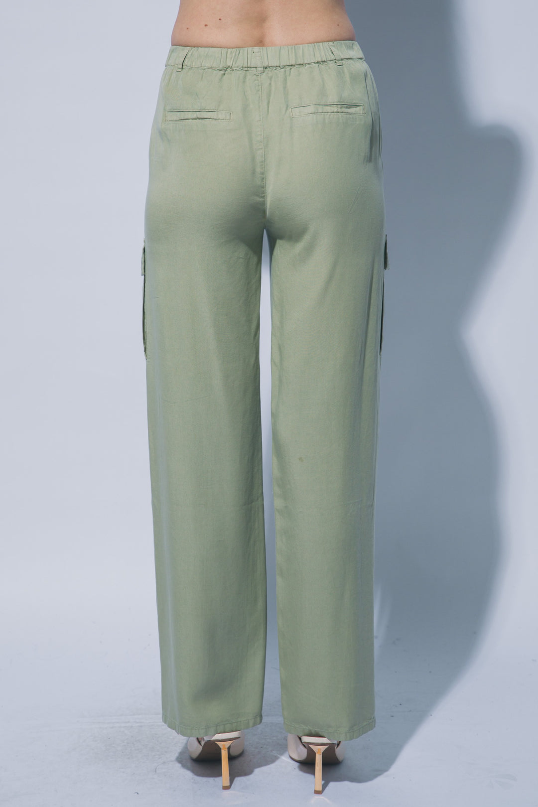 Farmstand Favorite Cargo Pants - Sage-Bottoms and Jeans-Anatomy Clothing Boutique in Brenham, Texas