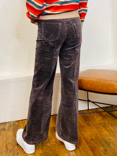 Fiona Wide Leg Jean DEAR JOHN - Espresso-Bottoms and Jeans-Anatomy Clothing Boutique in Brenham, Texas