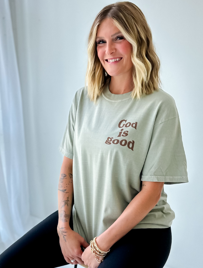 God Is Good Tee-Tops-Anatomy Clothing Boutique in Brenham, Texas