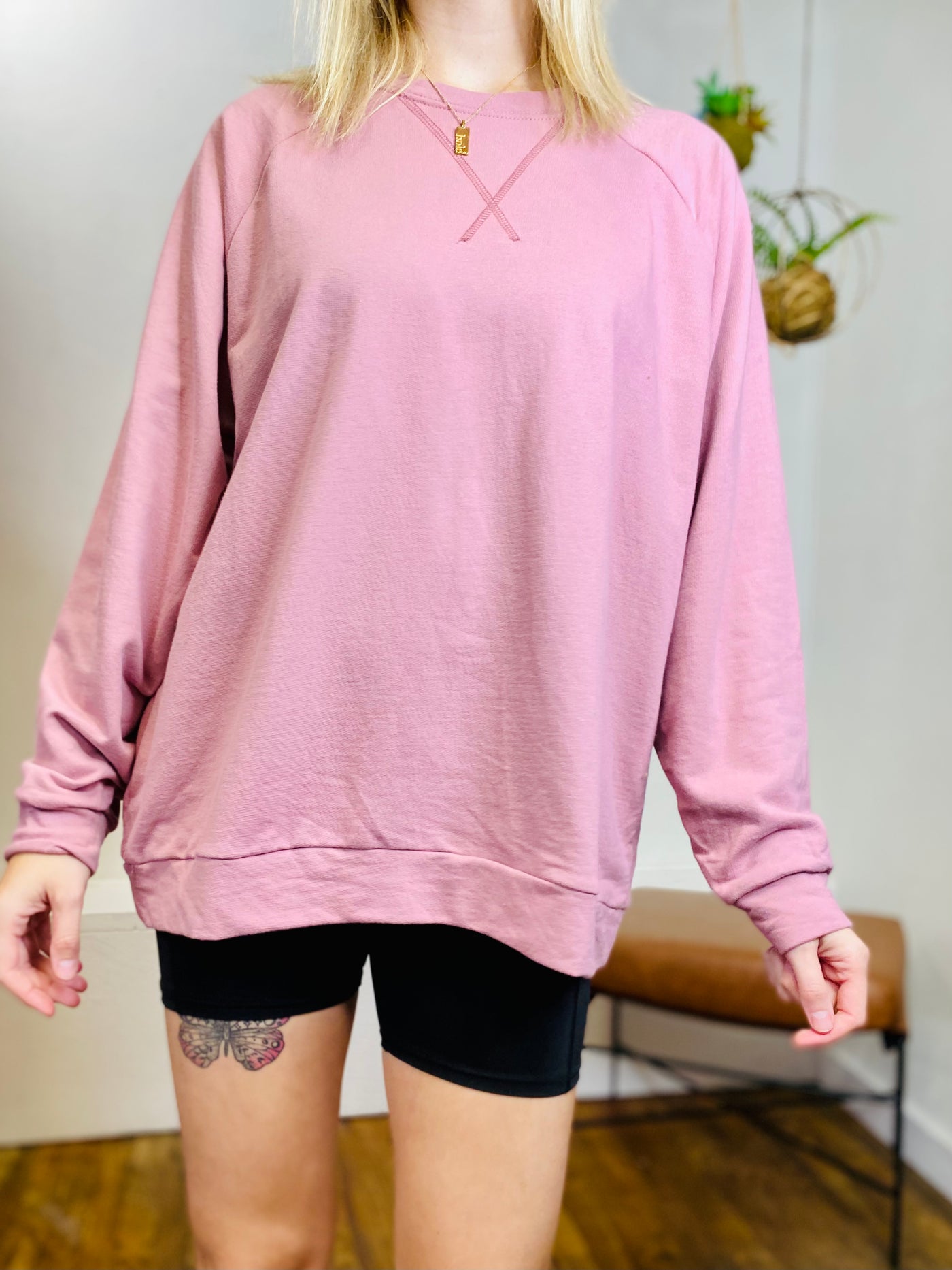 Best of You Pullover Sweater - Mauve-Tops-Anatomy Clothing Boutique in Brenham, Texas