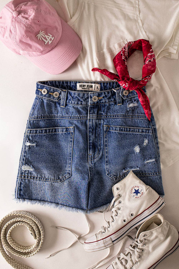 August Afternoon Shorts-Bottoms and Jeans-Anatomy Clothing Boutique in Brenham, Texas