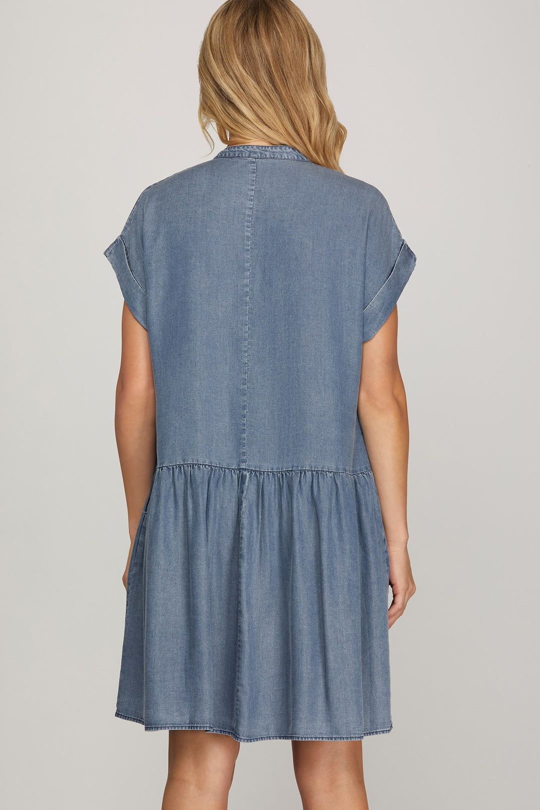 Daydream Denim Babydoll Dress