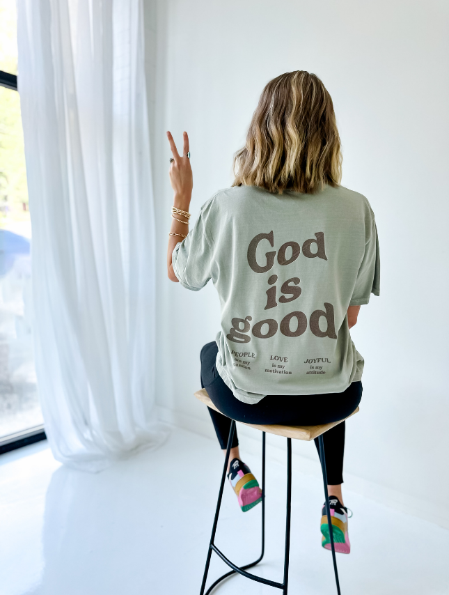 God Is Good Tee-Tops-Anatomy Clothing Boutique in Brenham, Texas