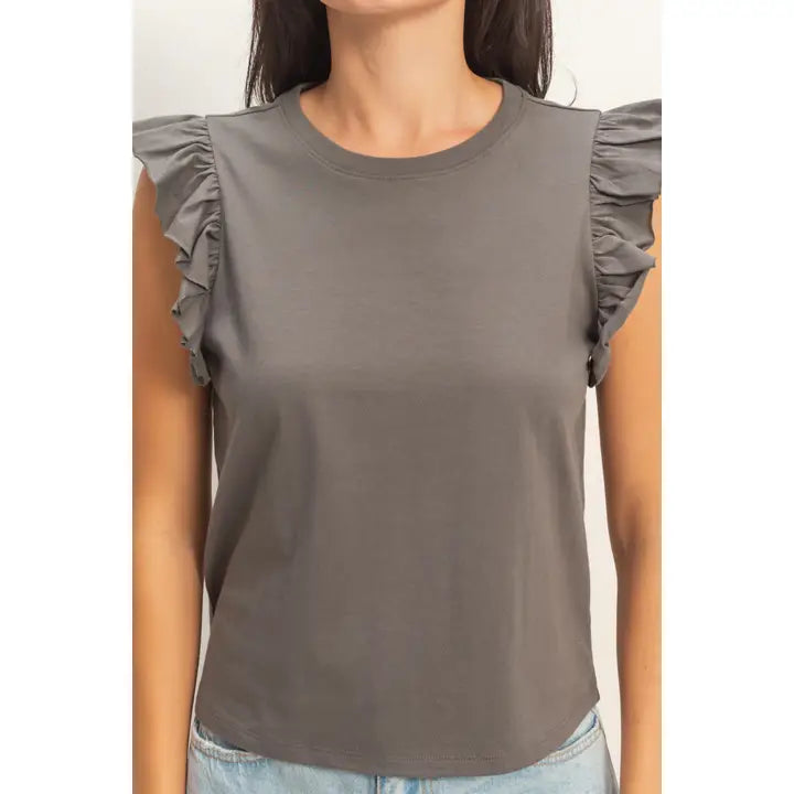 Everyday Darling Tee-Tops-Anatomy Clothing Boutique in Brenham, Texas