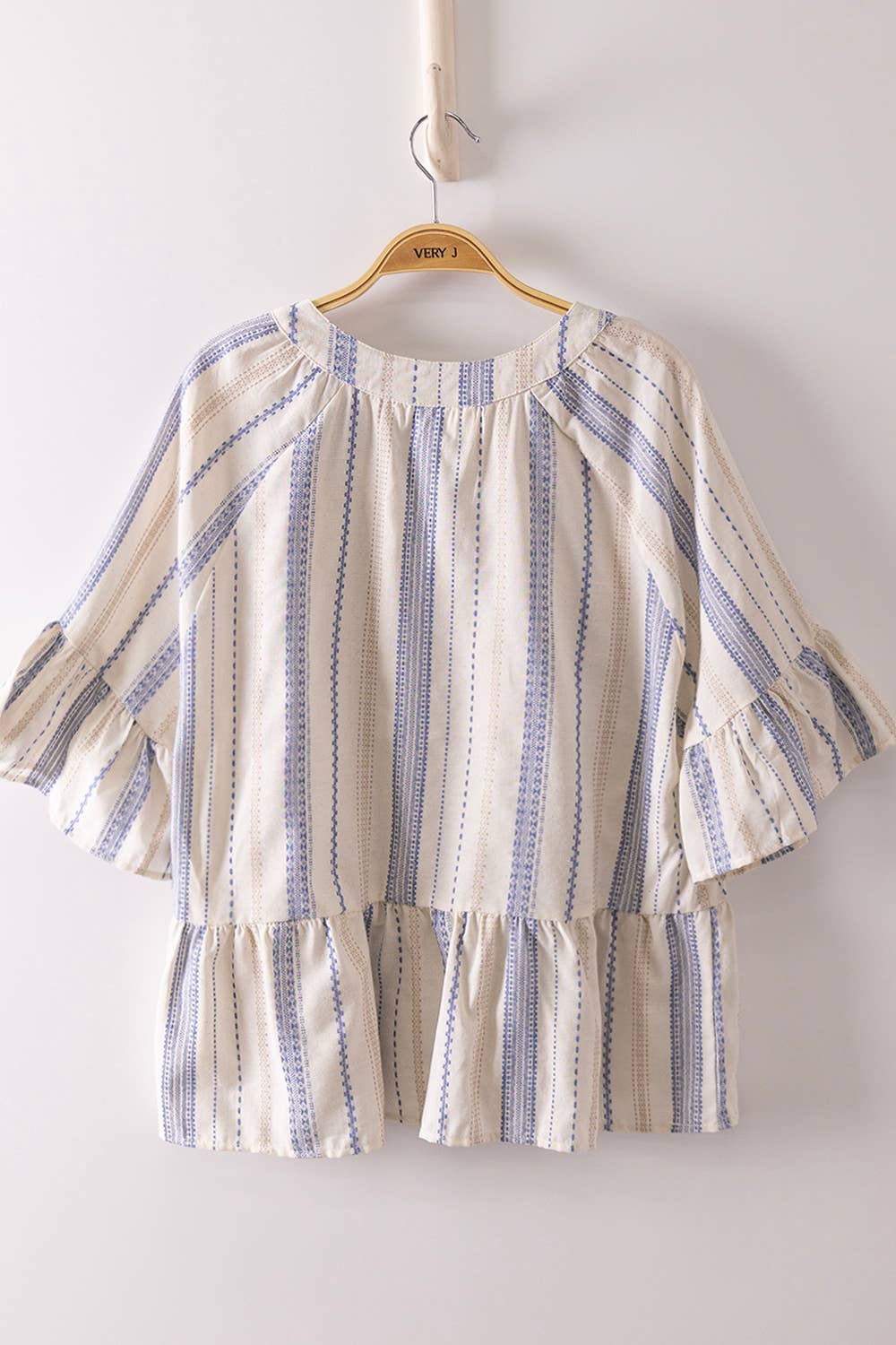 Invisible String Blouse [curvy]-Tops-Anatomy Clothing Boutique in Brenham, Texas