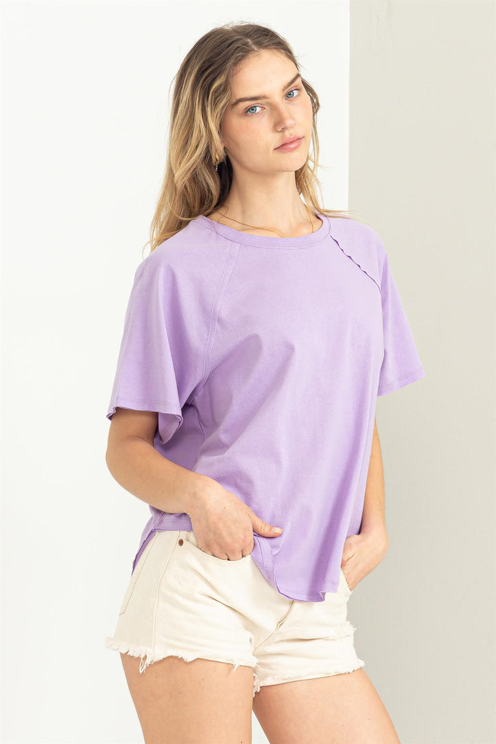 Shane Relaxed Basic Top-Tops-Anatomy Clothing Boutique in Brenham, Texas