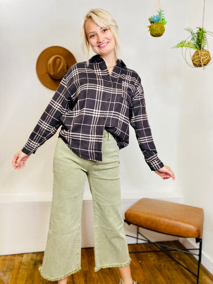 River Plaid Flannel Z SUPPLY-Tops-Anatomy Clothing Boutique in Brenham, Texas
