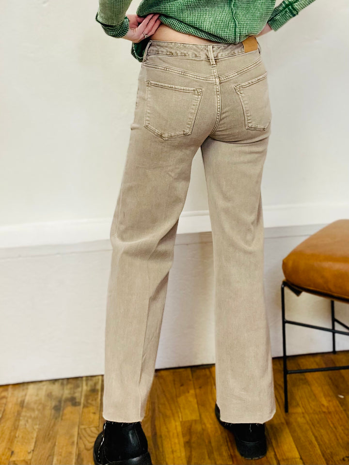 Fiona Mid Wide Leg Jean DEAR JOHN - Cashmere-Bottoms and Jeans-Anatomy Clothing Boutique in Brenham, Texas