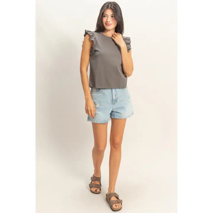 Everyday Darling Tee-Tops-Anatomy Clothing Boutique in Brenham, Texas