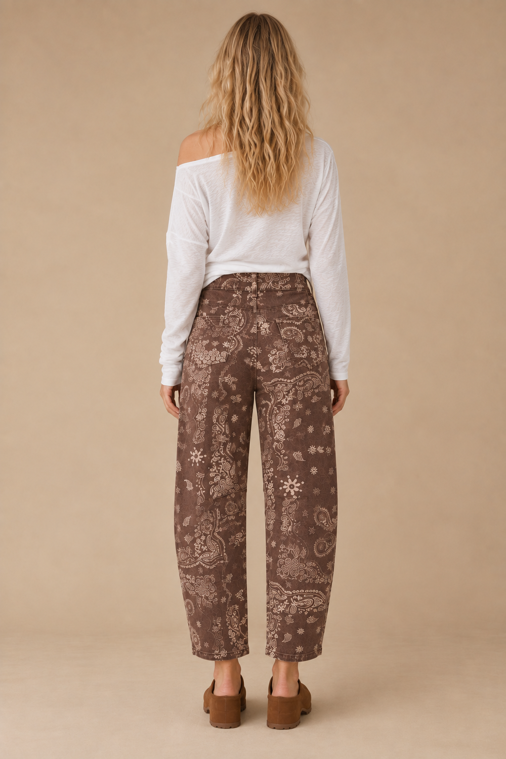 Paisley Trail Barrel Jeans-Bottoms and Jeans-Anatomy Clothing Boutique in Brenham, Texas