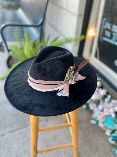 Tay Custom Wide Brim Hat-Accessories-Anatomy Clothing Boutique in Brenham, Texas