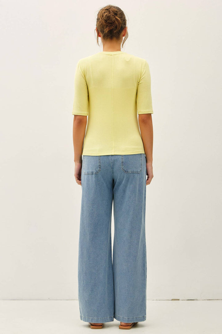 Slow Mornings Pull On Pants-Bottoms and Jeans-Anatomy Clothing Boutique in Brenham, Texas