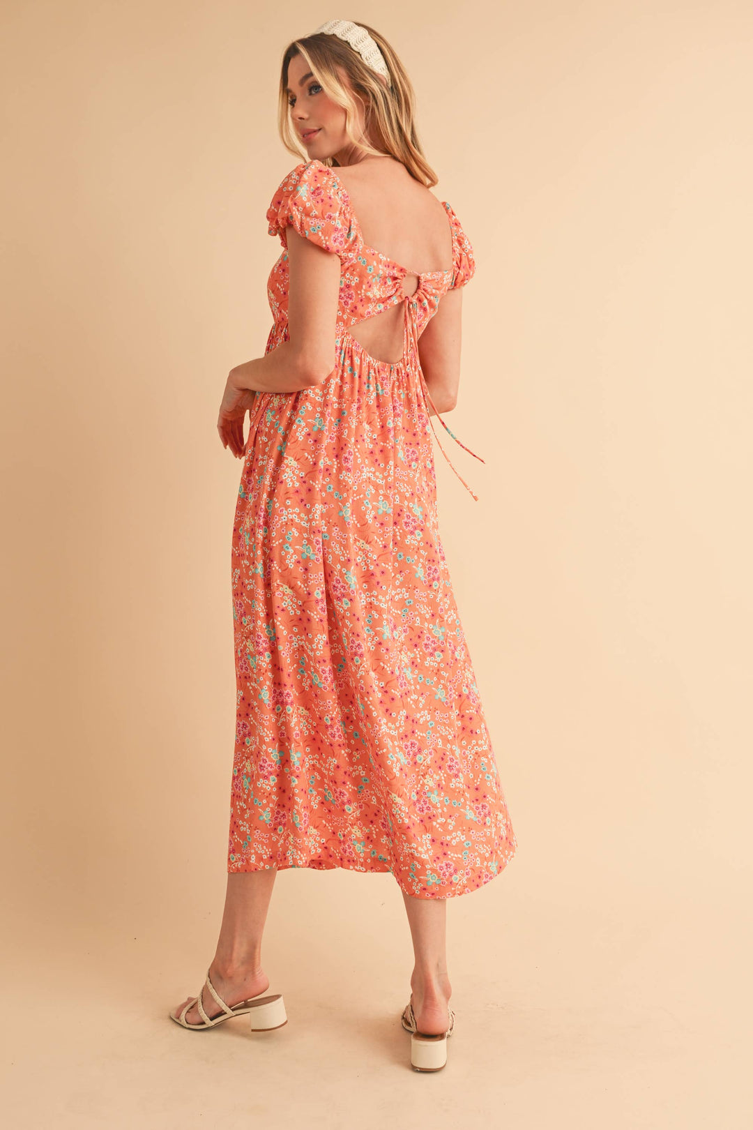 midi coral dresses for women Women's Coral Dresses