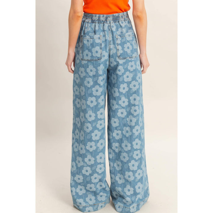 Sunny Bloom Pants-Bottoms and Jeans-Anatomy Clothing Boutique in Brenham, Texas