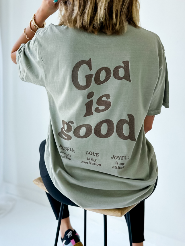 God Is Good Tee-Tops-Anatomy Clothing Boutique in Brenham, Texas